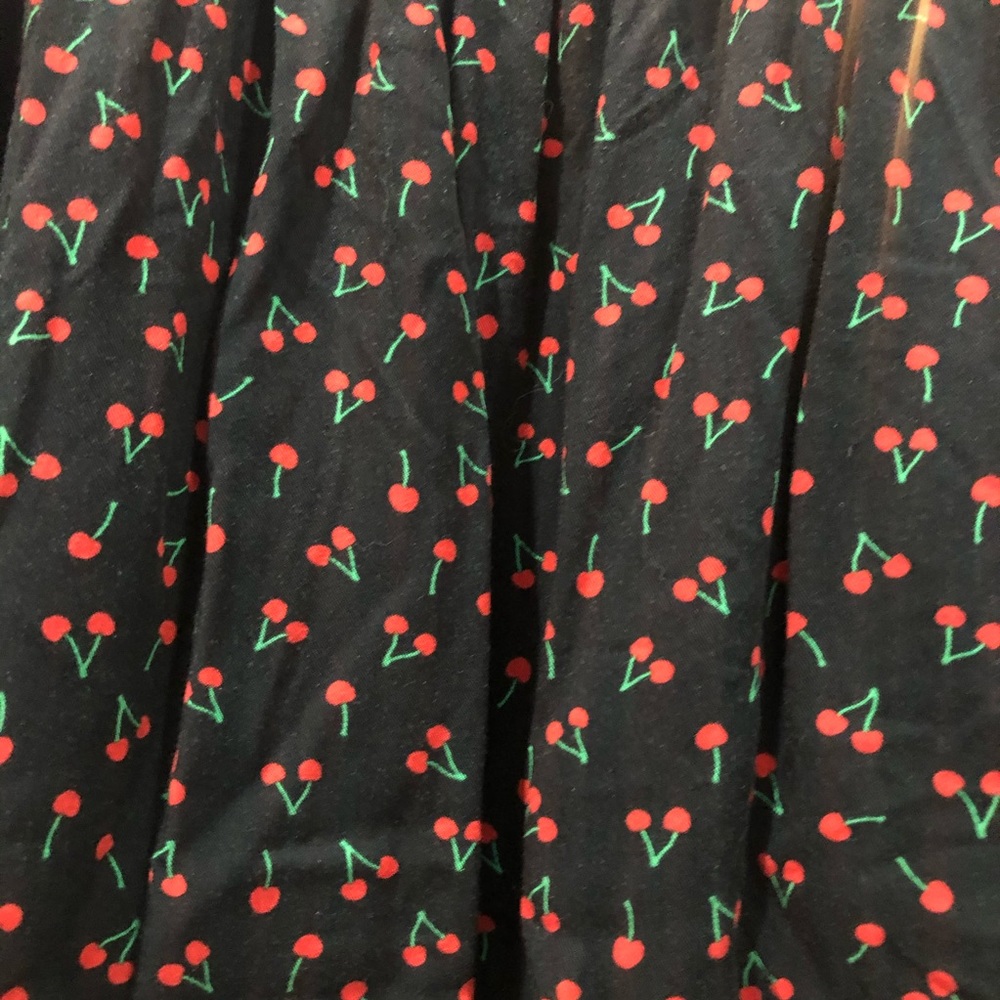 SOLD β Black Cherry Mini Skirt - Picture 6 of 8